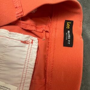 Lee Coral Relaxed Fit shorts